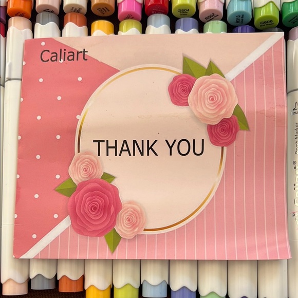 Colorful Dual-Tip Markers Set - Picture 2 of 7